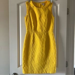 Banana Republic Women's Size 2 Dress Yellow Knee Length. Excellent condition.